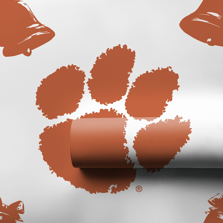 Clemson Bells - Wrapping Paper - Aspen & Arlo