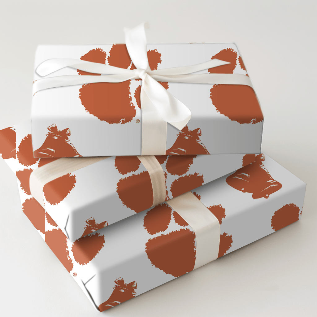 Clemson Bells - Wrapping Paper - Aspen & Arlo