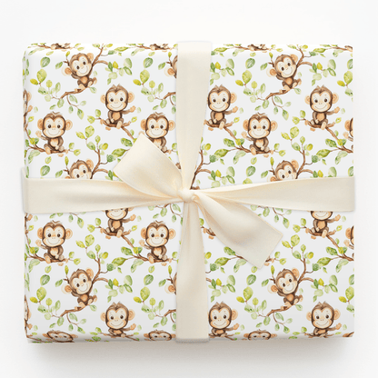 Chimpin Easy - Wrapping Paper - Aspen & Arlo
