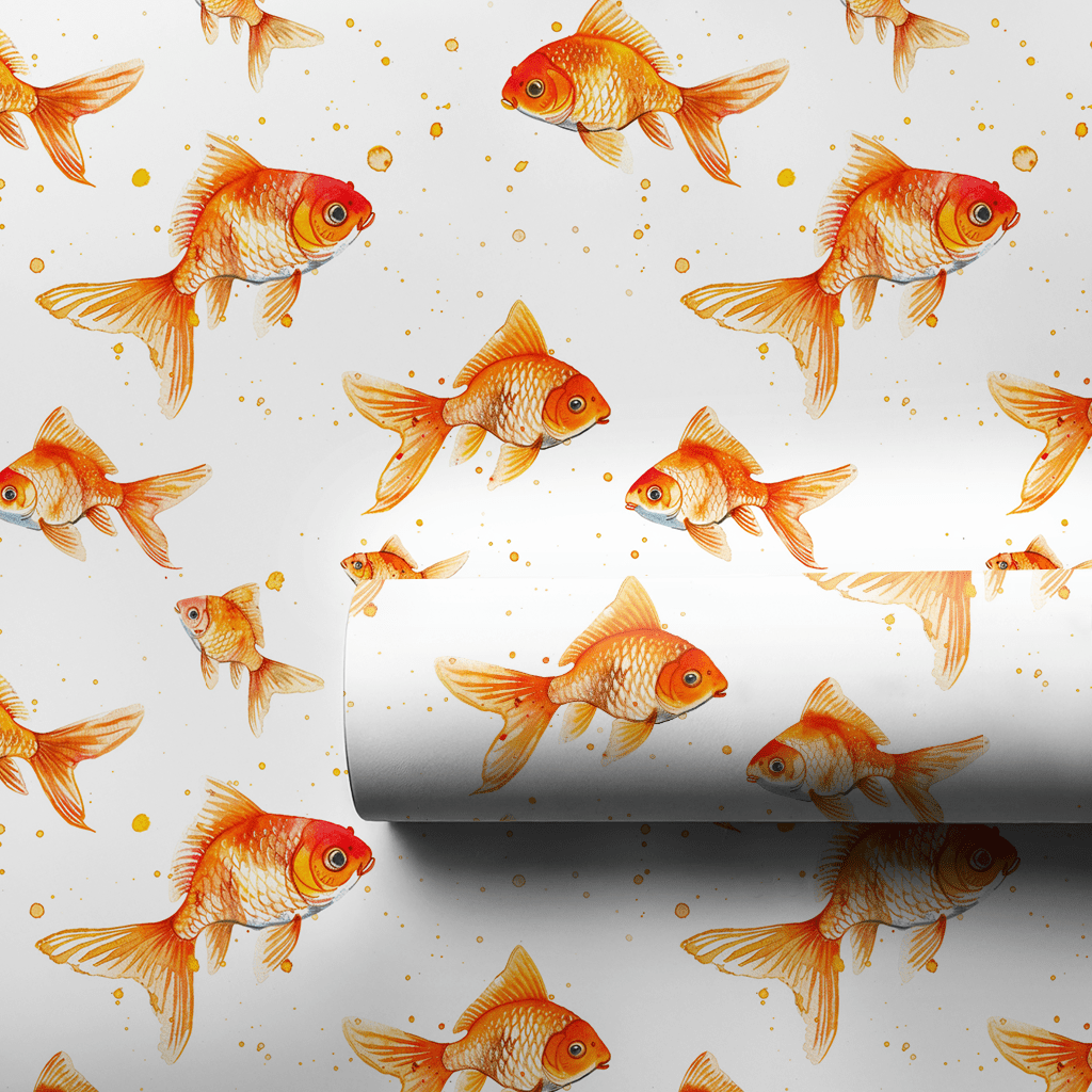 Fish are Friends - Wrapping Paper - Aspen & Arlo