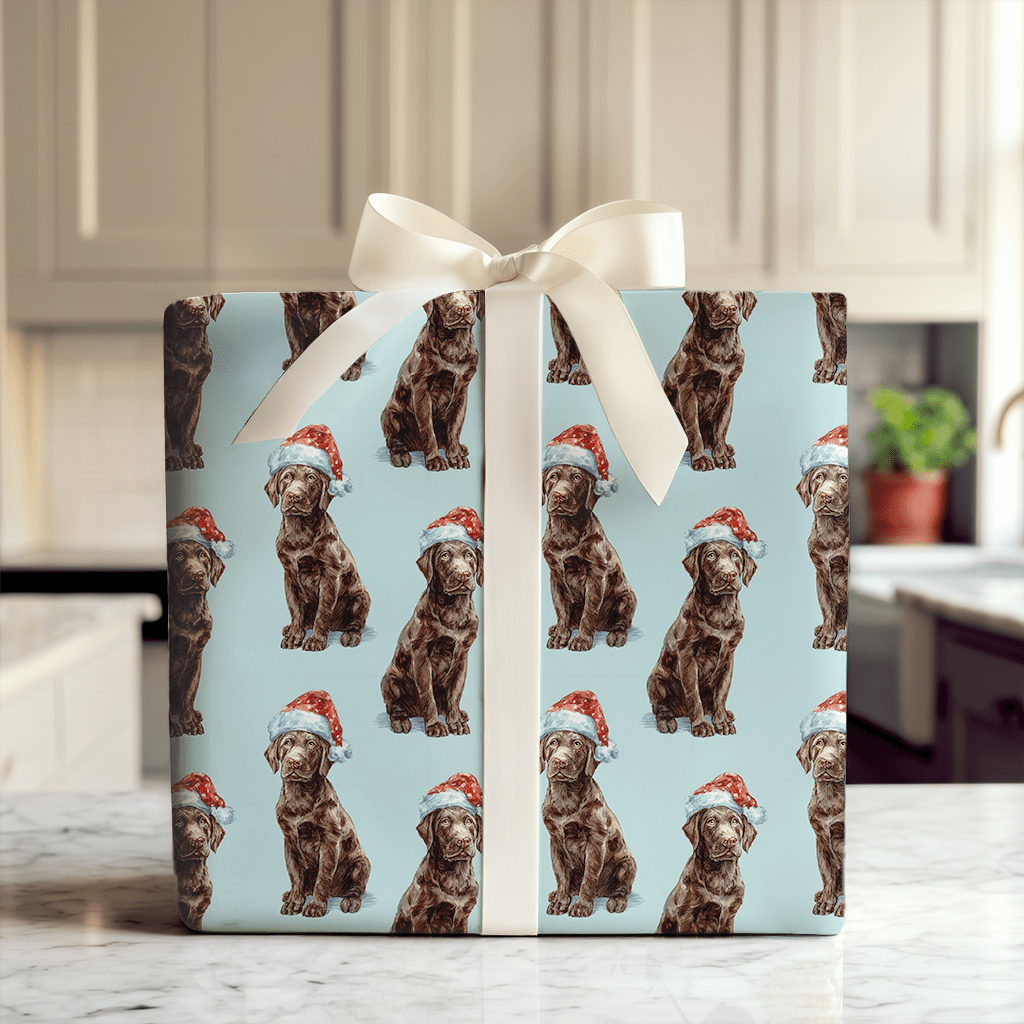 Tis the Fetchin Season - Wrapping Paper - Aspen & Arlo