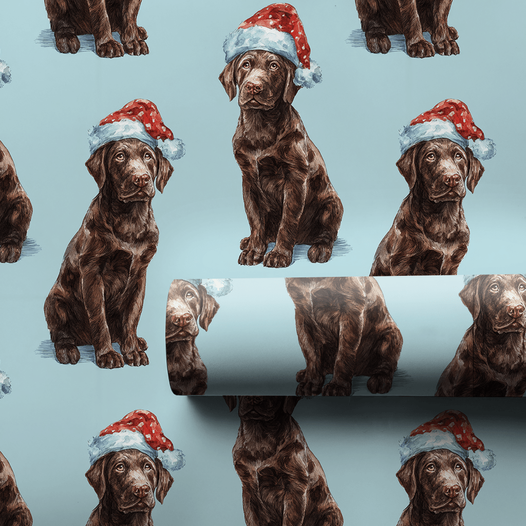 Tis the Fetchin Season - Wrapping Paper - Aspen & Arlo