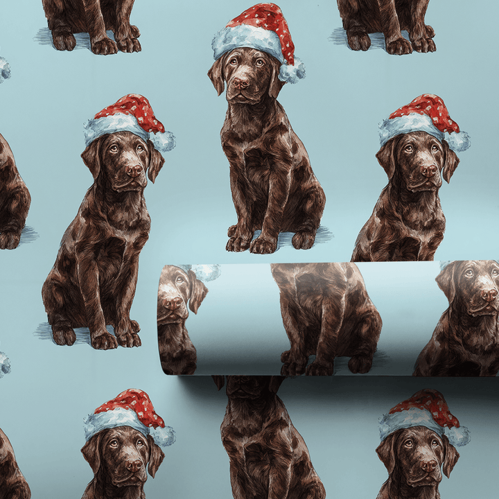 Tis the Fetchin Season - Wrapping Paper - Aspen & Arlo