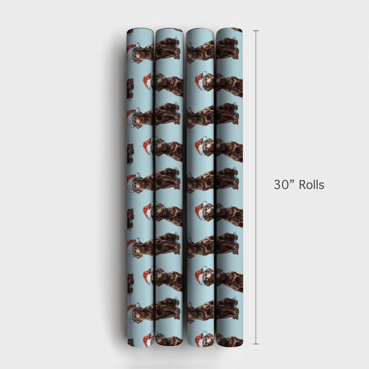 Tis the Fetchin Season - Wrapping Paper - Aspen & Arlo