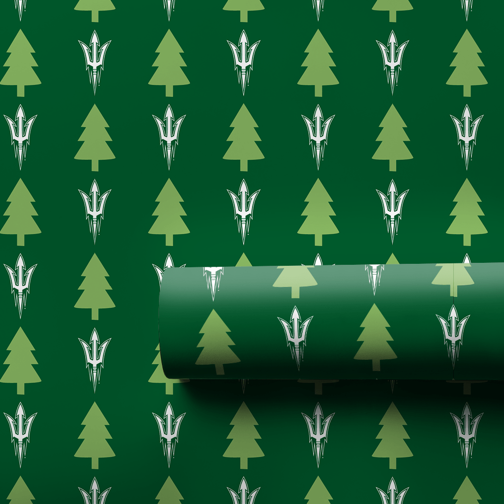 Festive Fork Forest - Wrapping Paper - Aspen & Arlo
