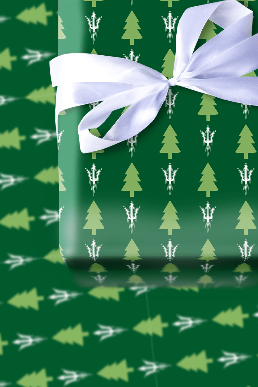 Festive Fork Forest - Wrapping Paper - Aspen & Arlo