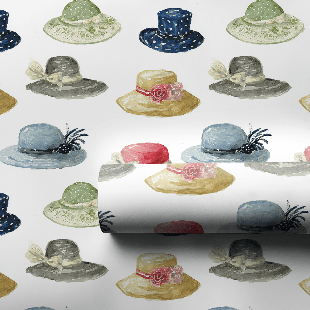 Pastel Post Time - Wrapping Paper - Aspen & Arlo