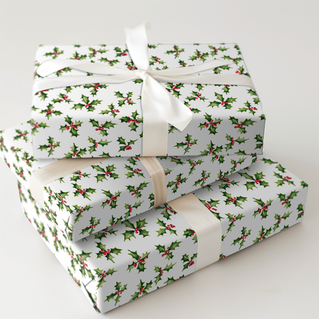 Mistle Glow - Wrapping Paper - Aspen & Arlo