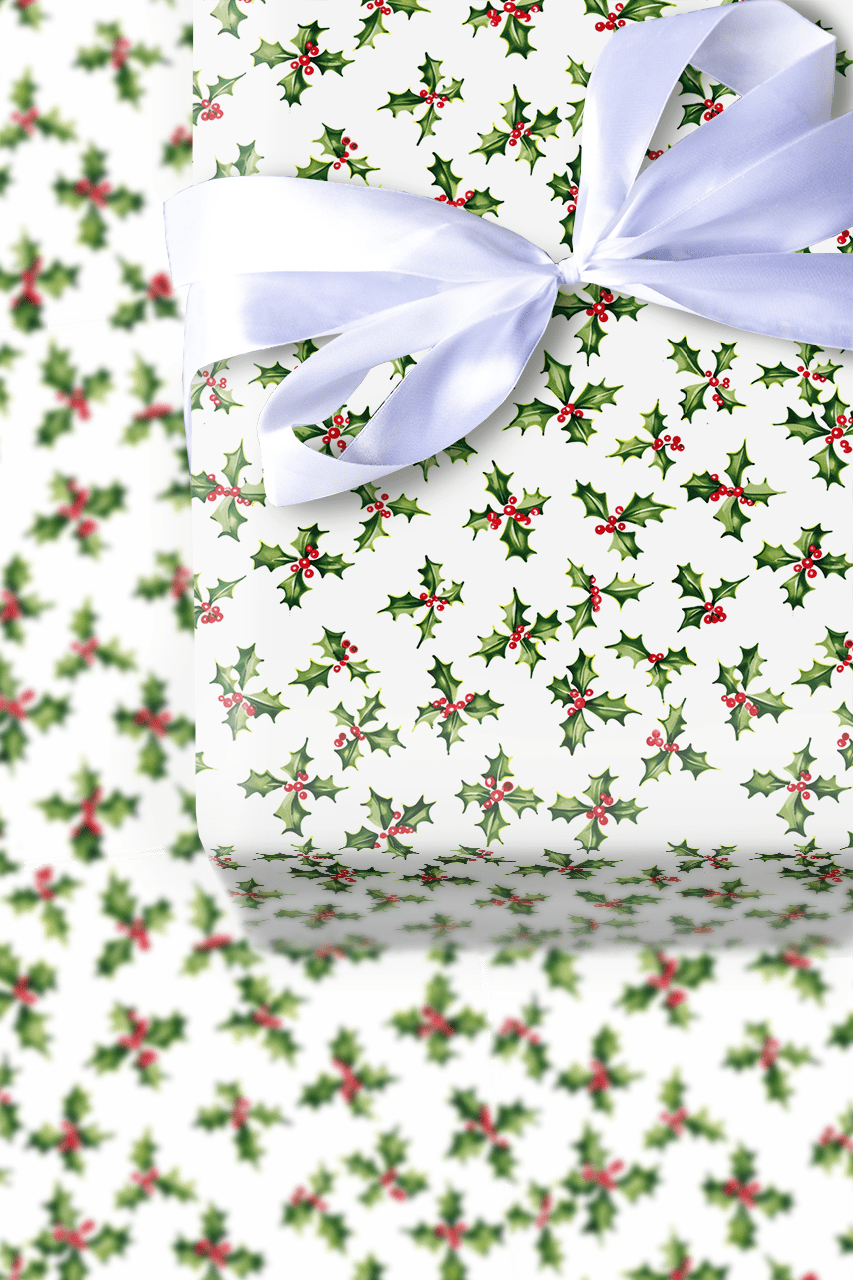 Mistle Glow - Wrapping Paper - Aspen & Arlo