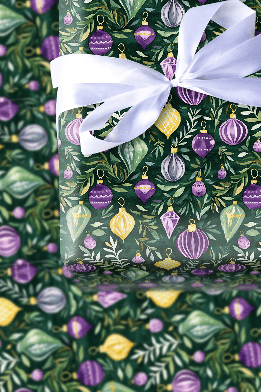 Pontchartrain Mistletoe - Wrapping Paper - Aspen & Arlo