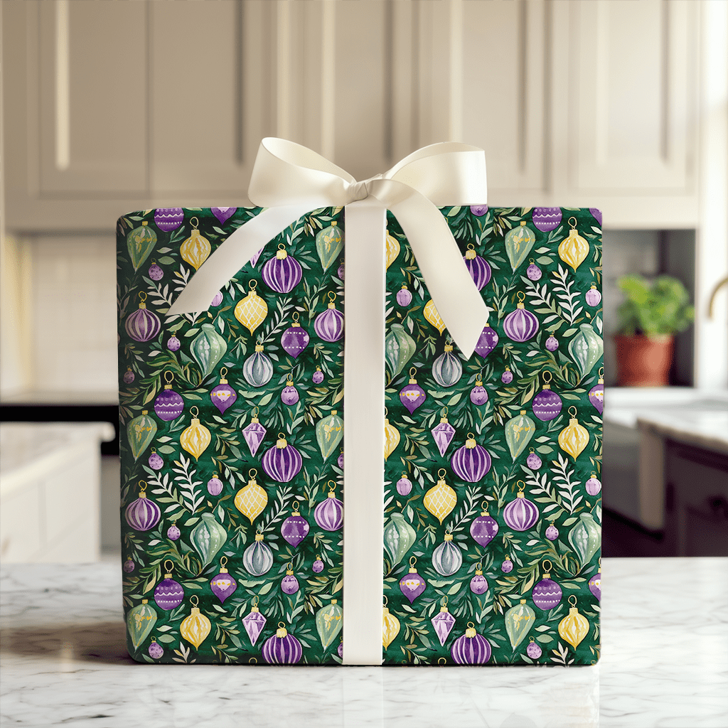 Pontchartrain Mistletoe - Wrapping Paper - Aspen & Arlo