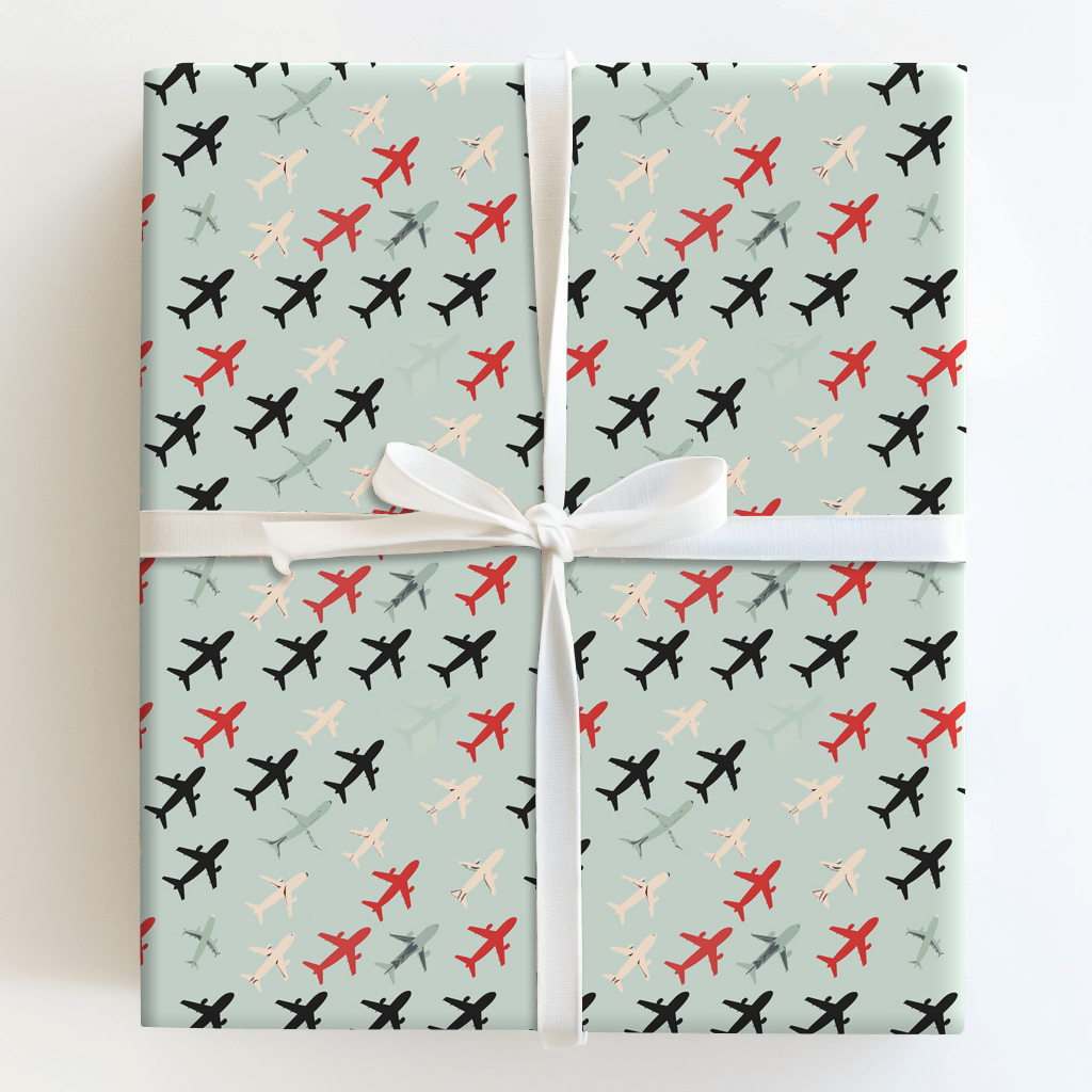 In First Class - Wrapping Paper - Aspen & Arlo