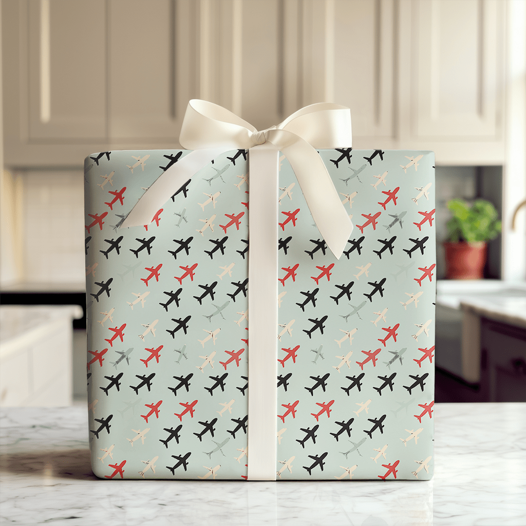 In First Class - Wrapping Paper - Aspen & Arlo