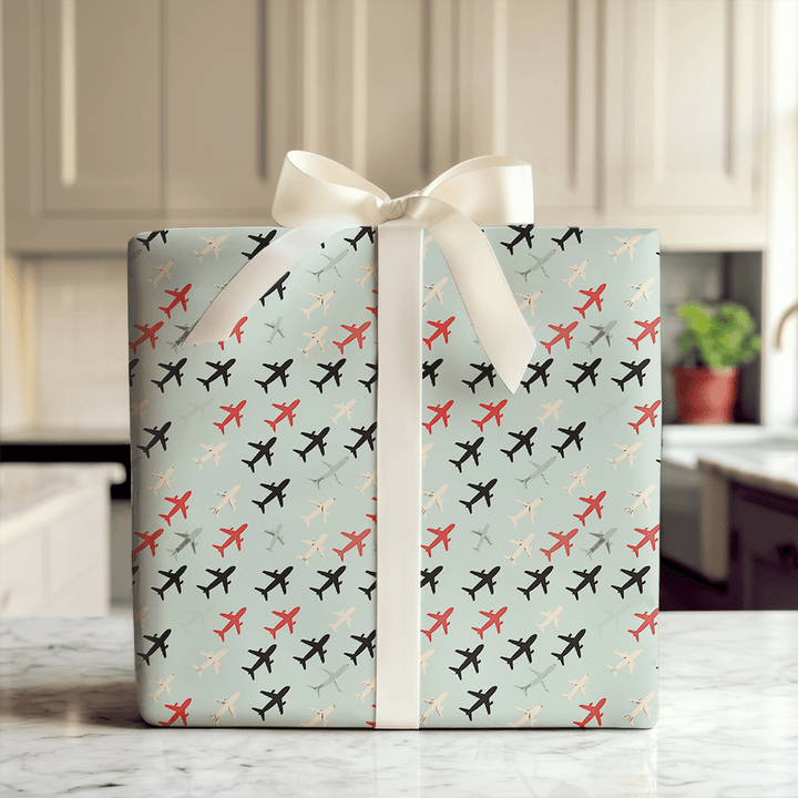 In First Class - Wrapping Paper - Aspen & Arlo