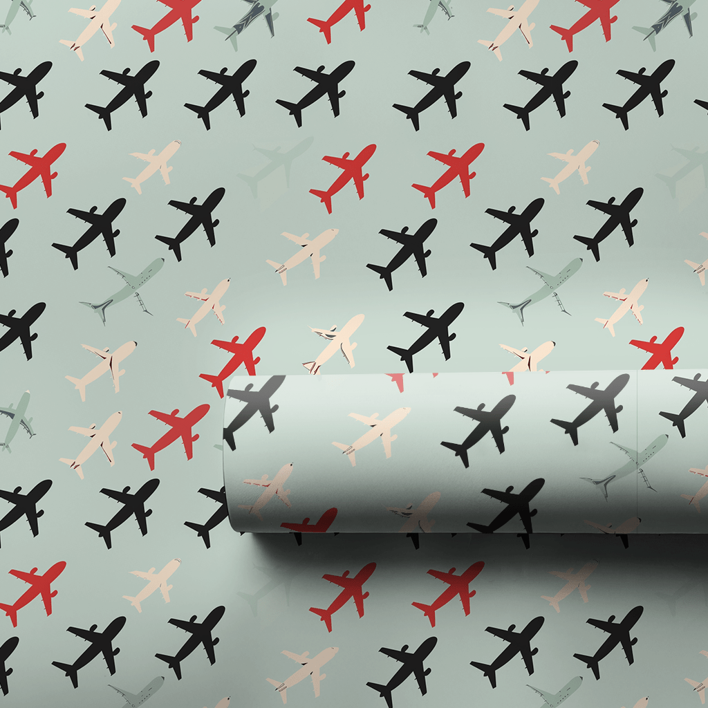 In First Class - Wrapping Paper - Aspen & Arlo
