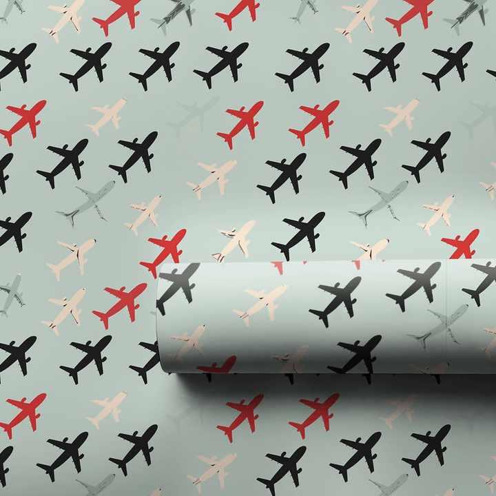 In First Class - Wrapping Paper - Aspen & Arlo