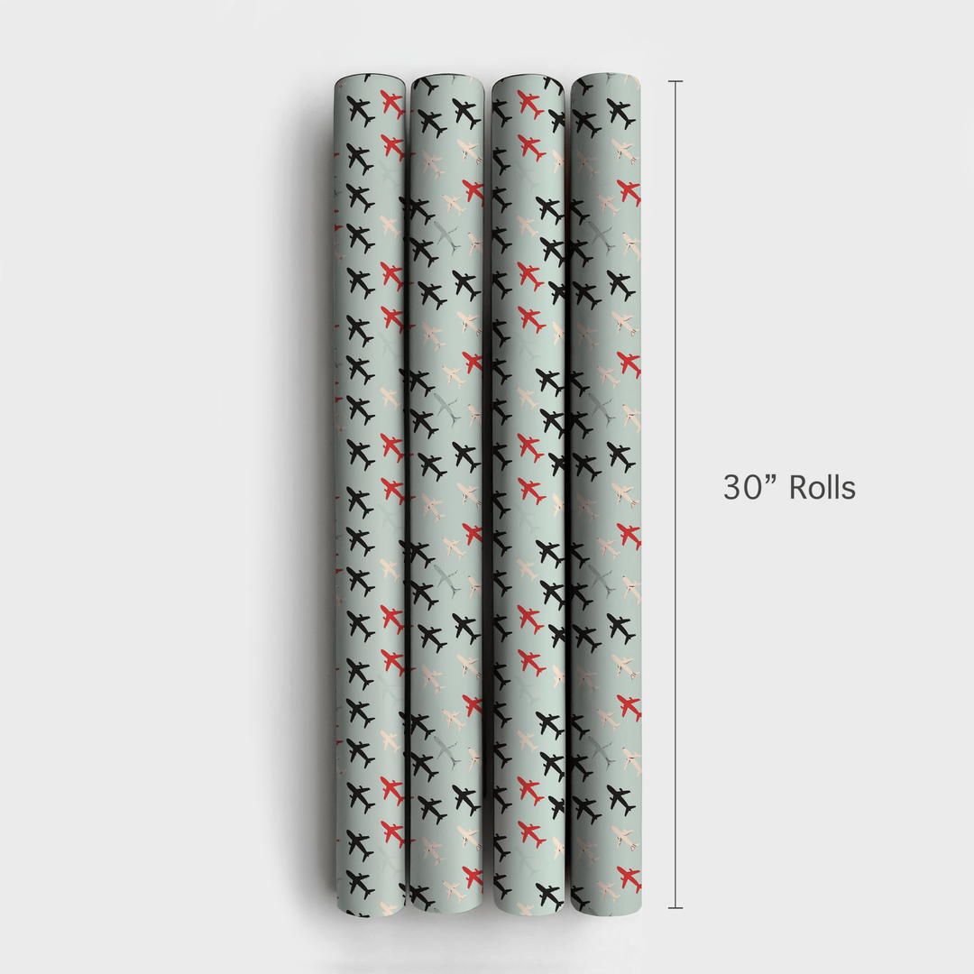 In First Class - Wrapping Paper - Aspen & Arlo