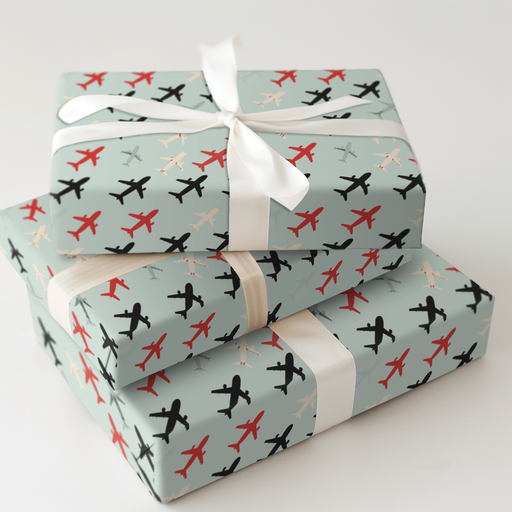 In First Class - Wrapping Paper - Aspen & Arlo