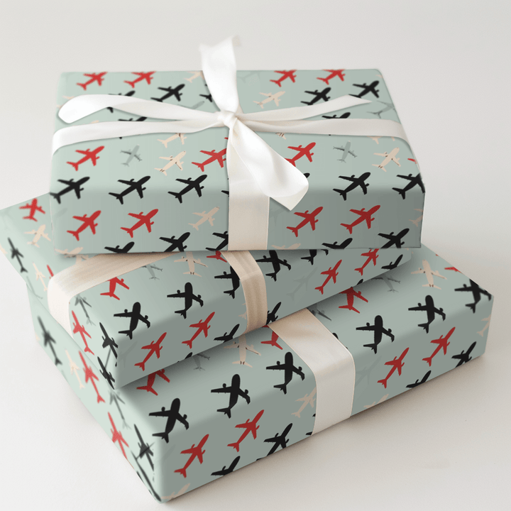 In First Class - Wrapping Paper - Aspen & Arlo
