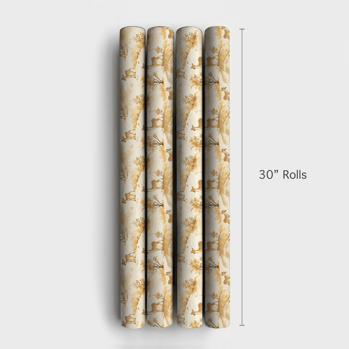 Deerly in the Forest - Wrapping Paper - Aspen & Arlo