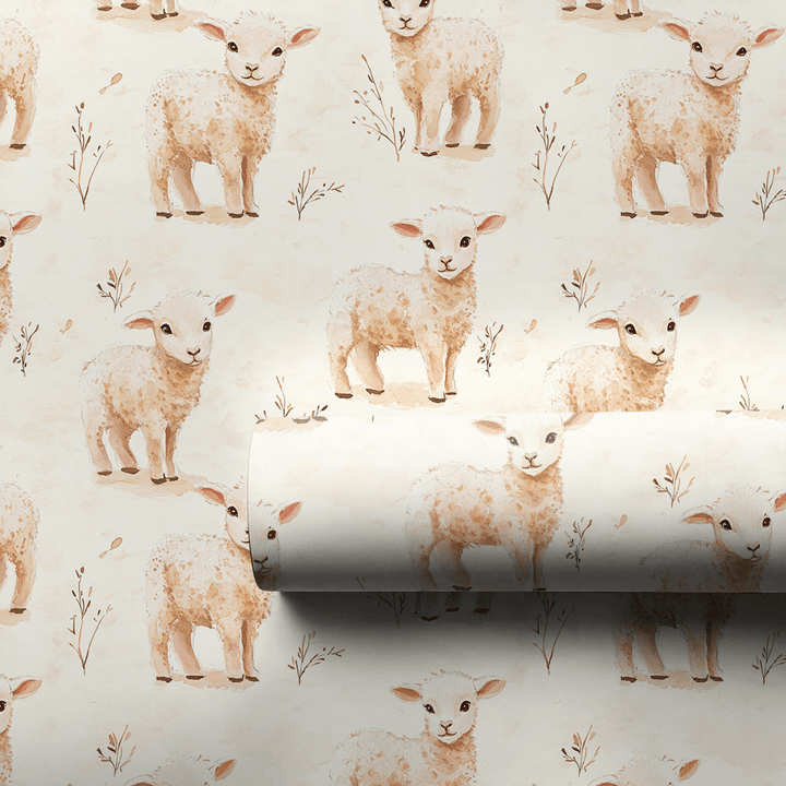 Lamb Sweet - Wrapping Paper - Aspen & Arlo