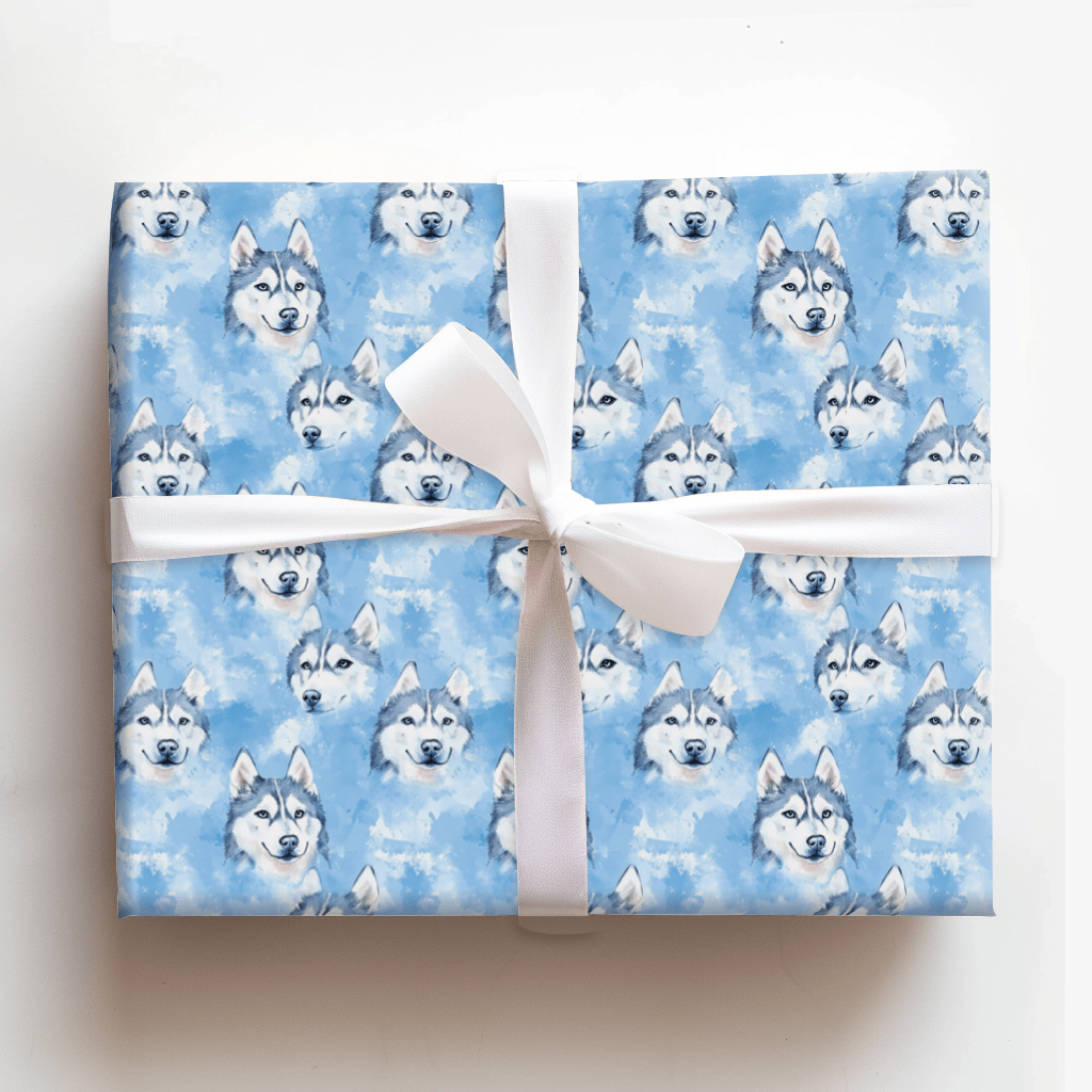 Periwinkle Triumph - Wrapping Paper - Aspen & Arlo