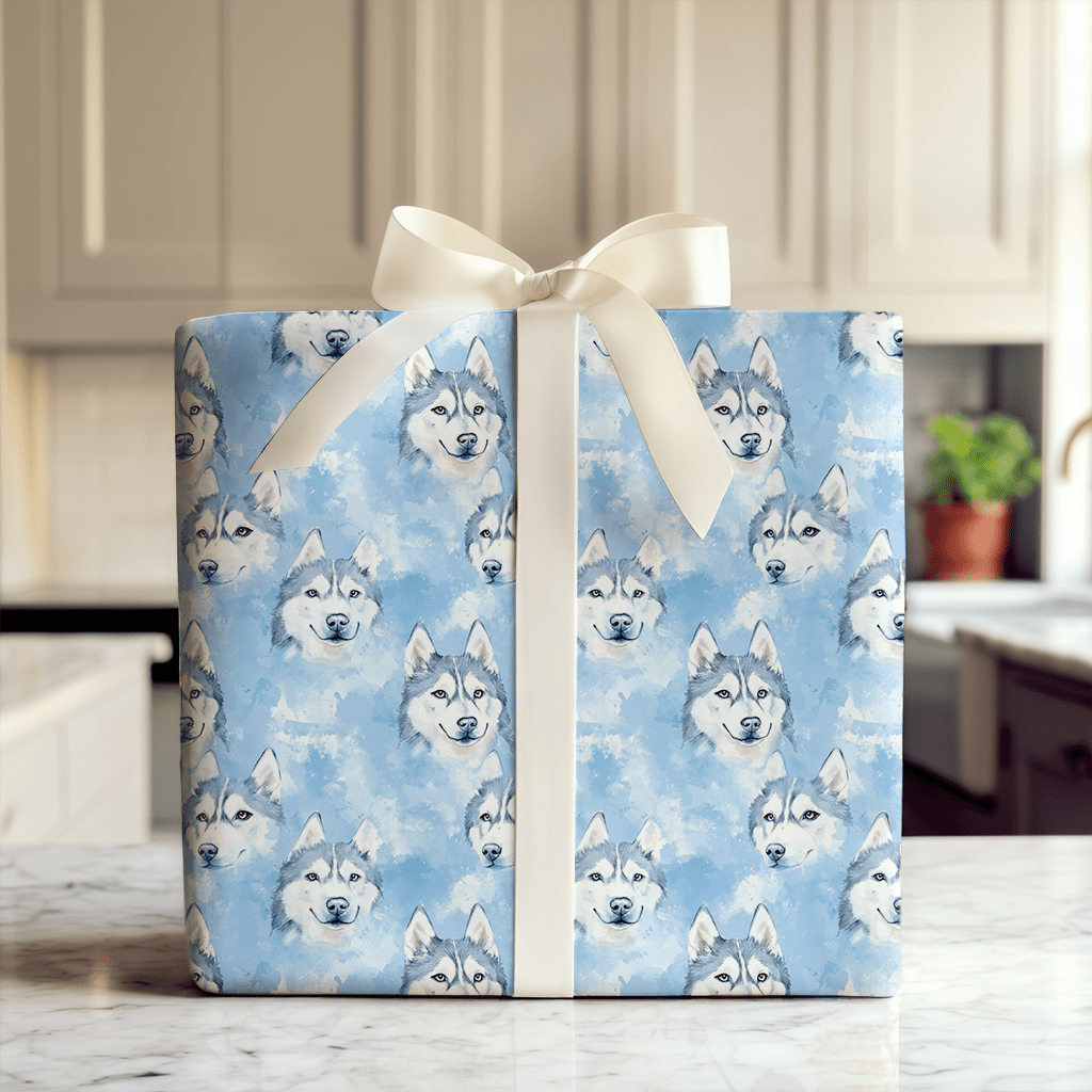 Periwinkle Triumph - Wrapping Paper - Aspen & Arlo