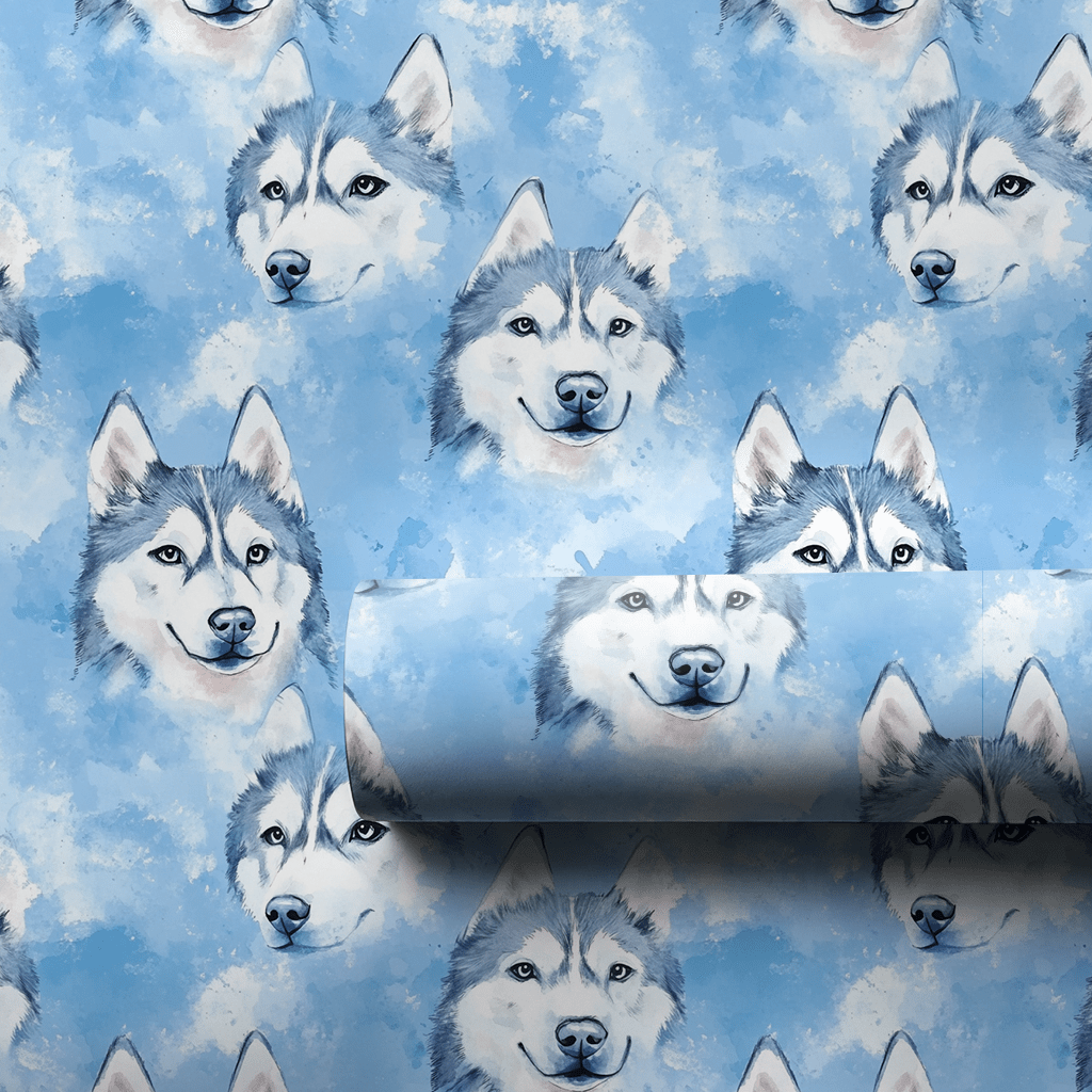 Periwinkle Triumph - Wrapping Paper - Aspen & Arlo