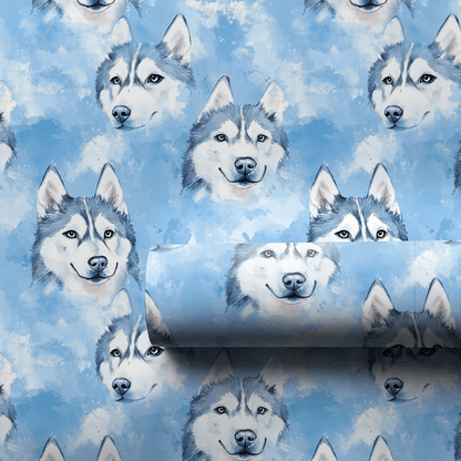 Periwinkle Triumph - Wrapping Paper - Aspen & Arlo