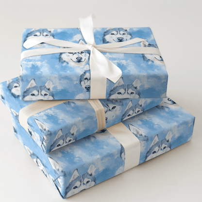 Periwinkle Triumph - Wrapping Paper - Aspen & Arlo