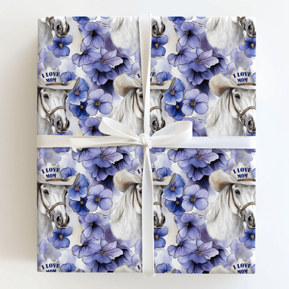 Mom's Favorite Arabian - Wrapping Paper - Aspen & Arlo