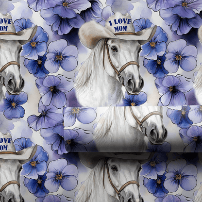 Mom's Favorite Arabian - Wrapping Paper - Aspen & Arlo