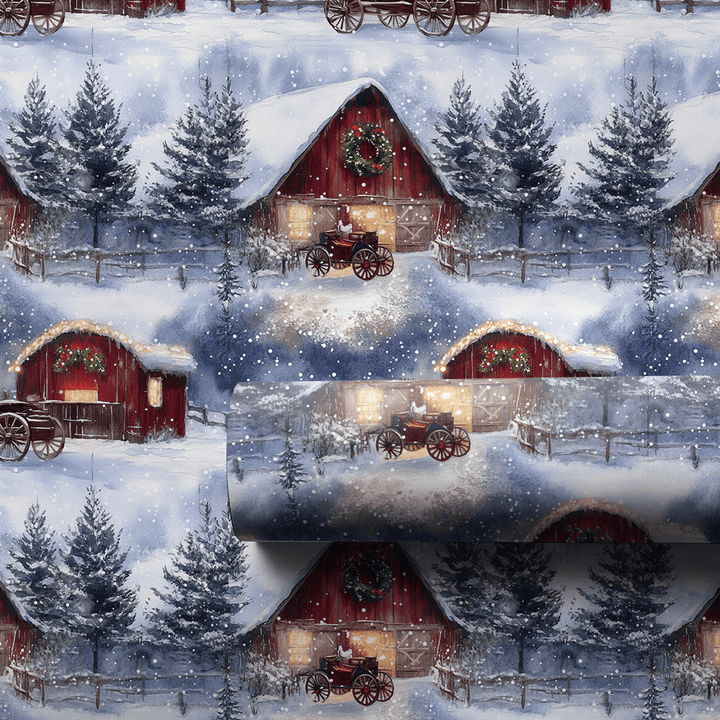 Rustic Noel - Wrapping Paper - Aspen & Arlo