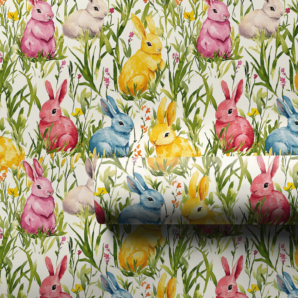Hoppy Easter Wishes - Wrapping Paper - Aspen & Arlo