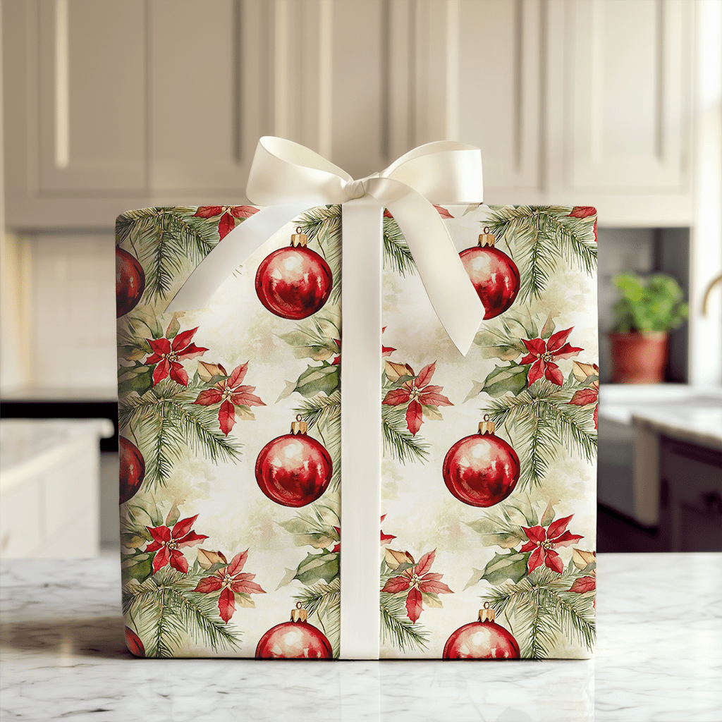 Alvina Loves Red - Wrapping Paper - Aspen & Arlo