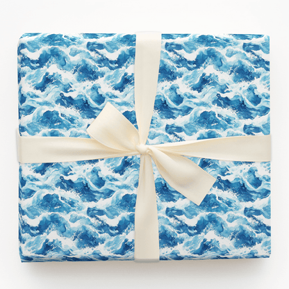 Riding the Birthday Waves - Wrapping Paper - Aspen & Arlo