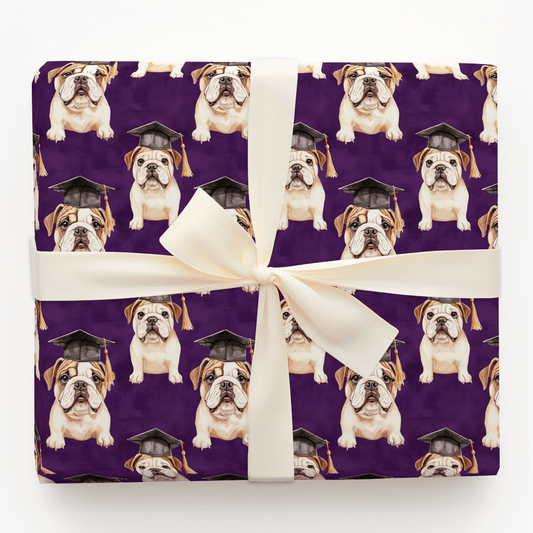 Diploma in Paw - Wrapping Paper - Aspen & Arlo