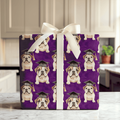 Diploma in Paw - Wrapping Paper - Aspen & Arlo