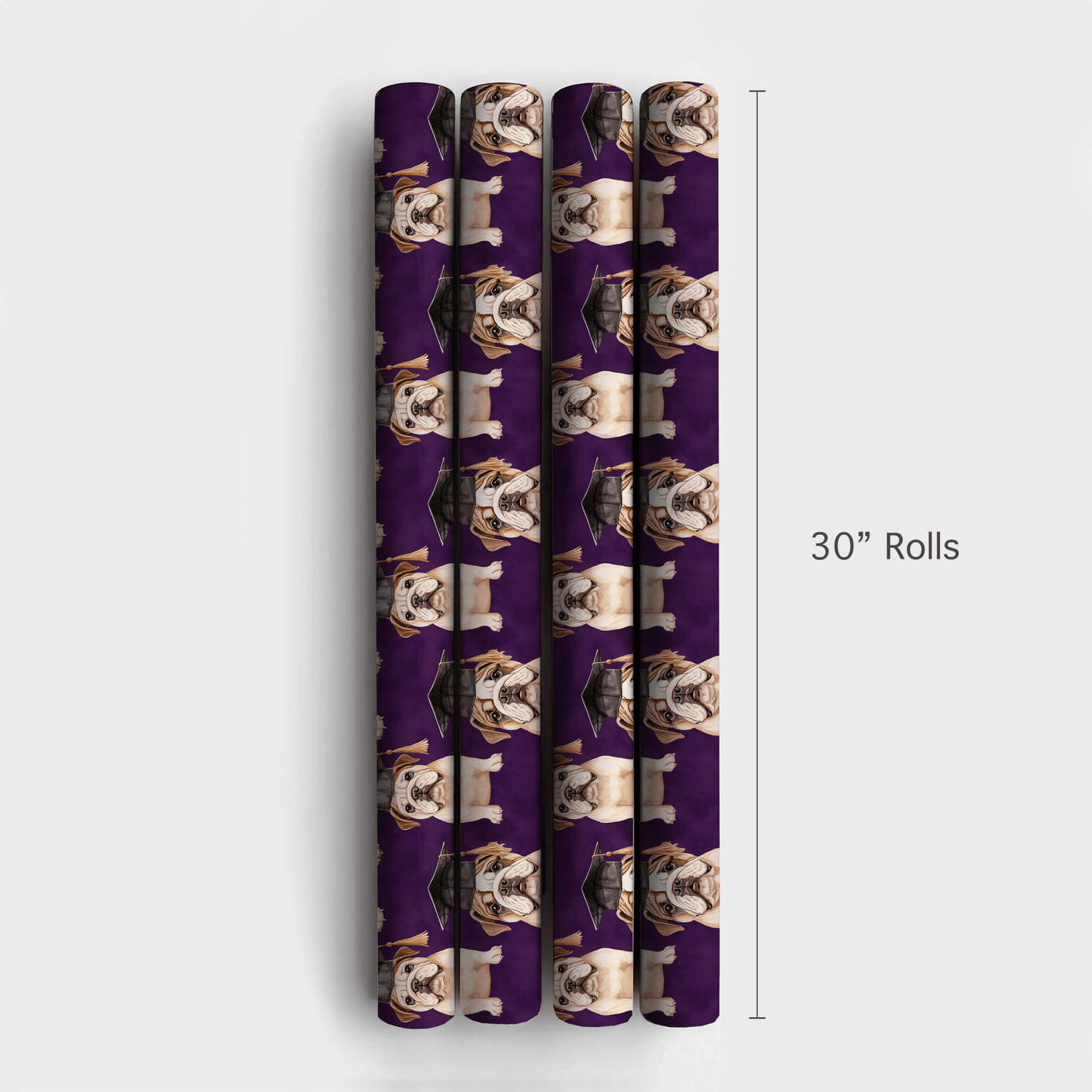 Diploma in Paw - Wrapping Paper - Aspen & Arlo