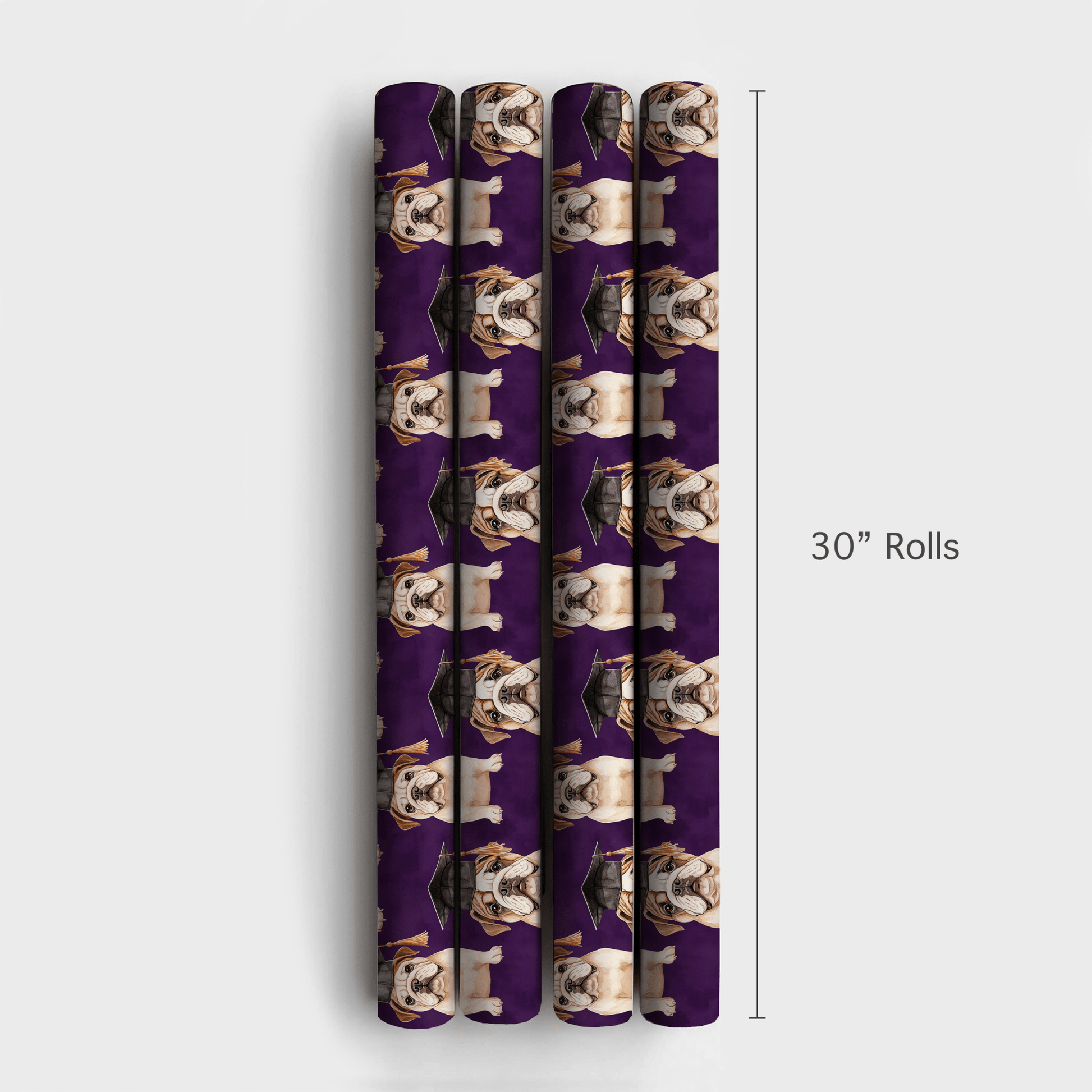 Diploma in Paw - Wrapping Paper - Aspen & Arlo