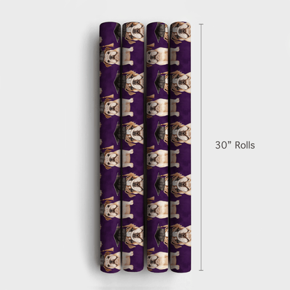 Diploma in Paw - Wrapping Paper - Aspen & Arlo