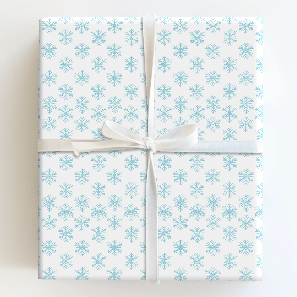 Snowfall Sparkle - Wrapping Paper - Aspen & Arlo