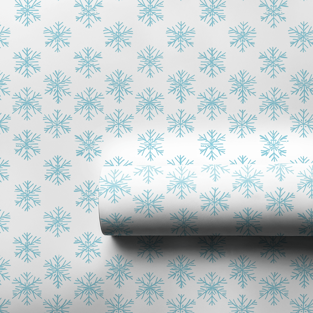 Snowfall Sparkle - Wrapping Paper - Aspen & Arlo