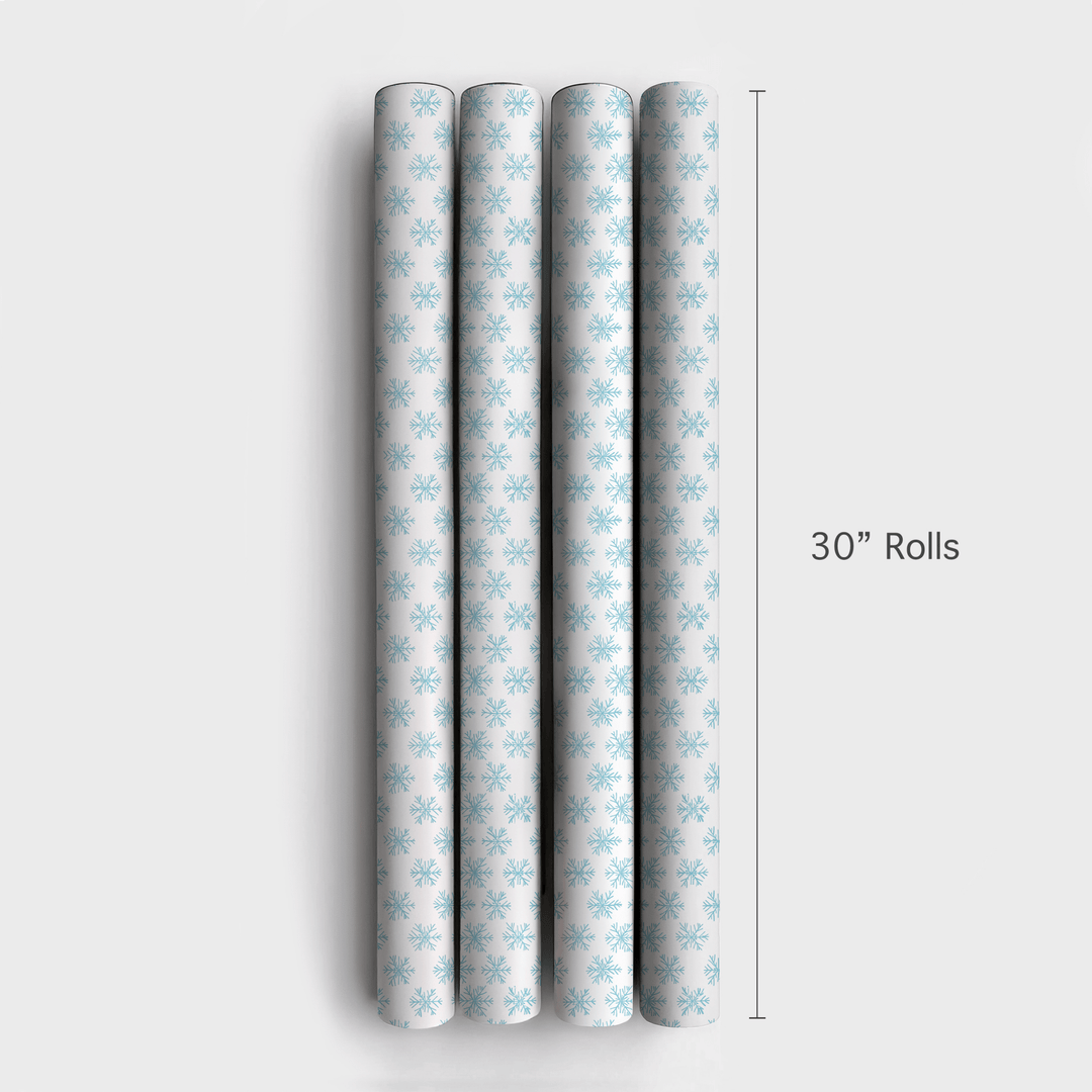 Snowfall Sparkle - Wrapping Paper - Aspen & Arlo