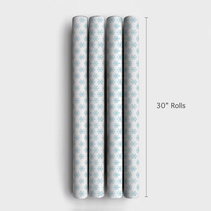 Snowfall Sparkle - Wrapping Paper - Aspen & Arlo