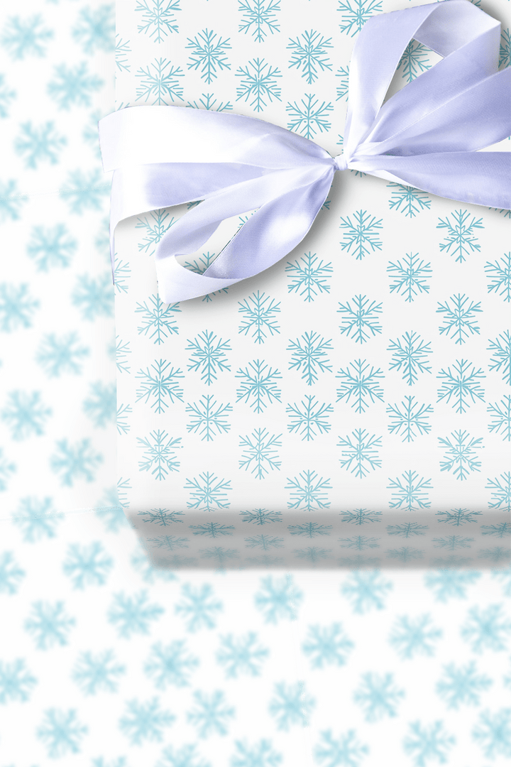 Snowfall Sparkle - Wrapping Paper - Aspen & Arlo