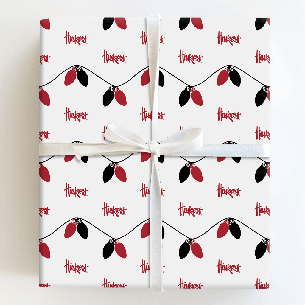 Huskers Bulbs - Wrapping Paper - Aspen & Arlo
