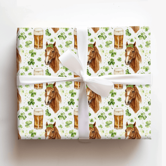 Brews with the American Saddlebred - Wrapping Paper - Aspen & Arlo