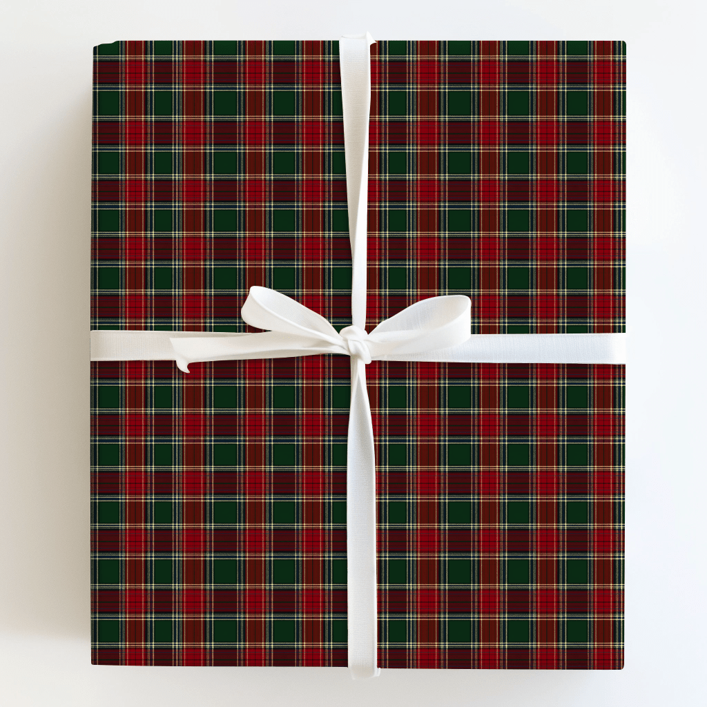Yuletide Tartan - Wrapping Paper - Aspen & Arlo