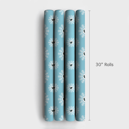 Spartan Snowflake - Wrapping Paper - Aspen & Arlo